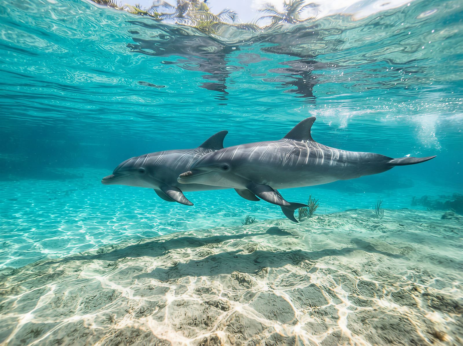 Swim with Dolphins: Interactive Dolphin Live Experience