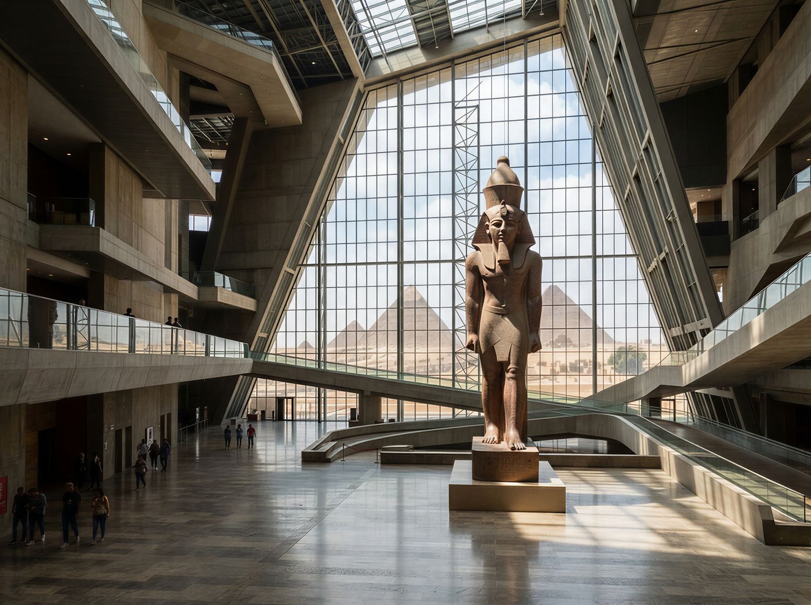 Cairo by Minivan — Grand Egyptian Museum, Pyramids & Sphinx