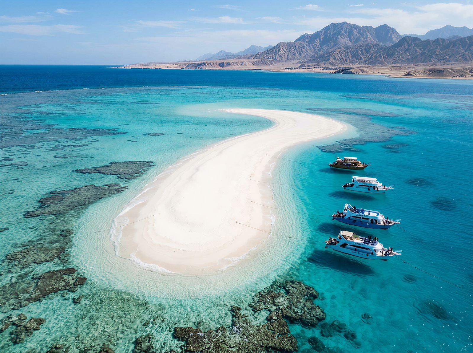 Ras Mohammed National Park & White Island by Boat